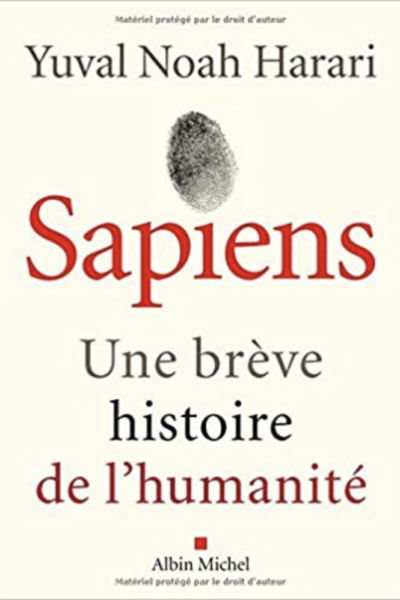 livre "Sapiens, une brève histoire de l'humanité"