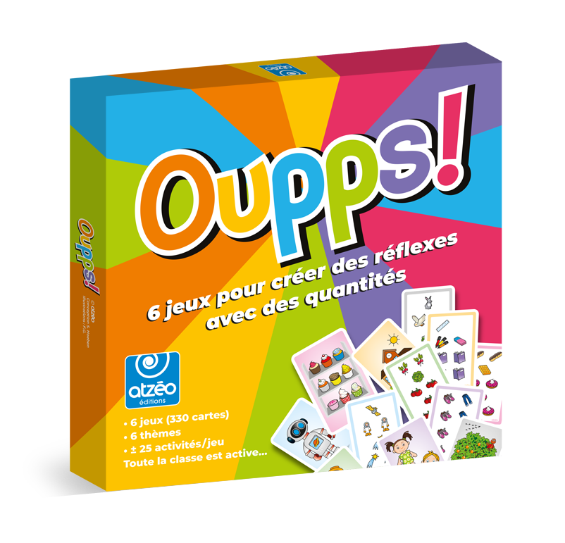 Oupps! • 6 jeux de cartes - Atzeo