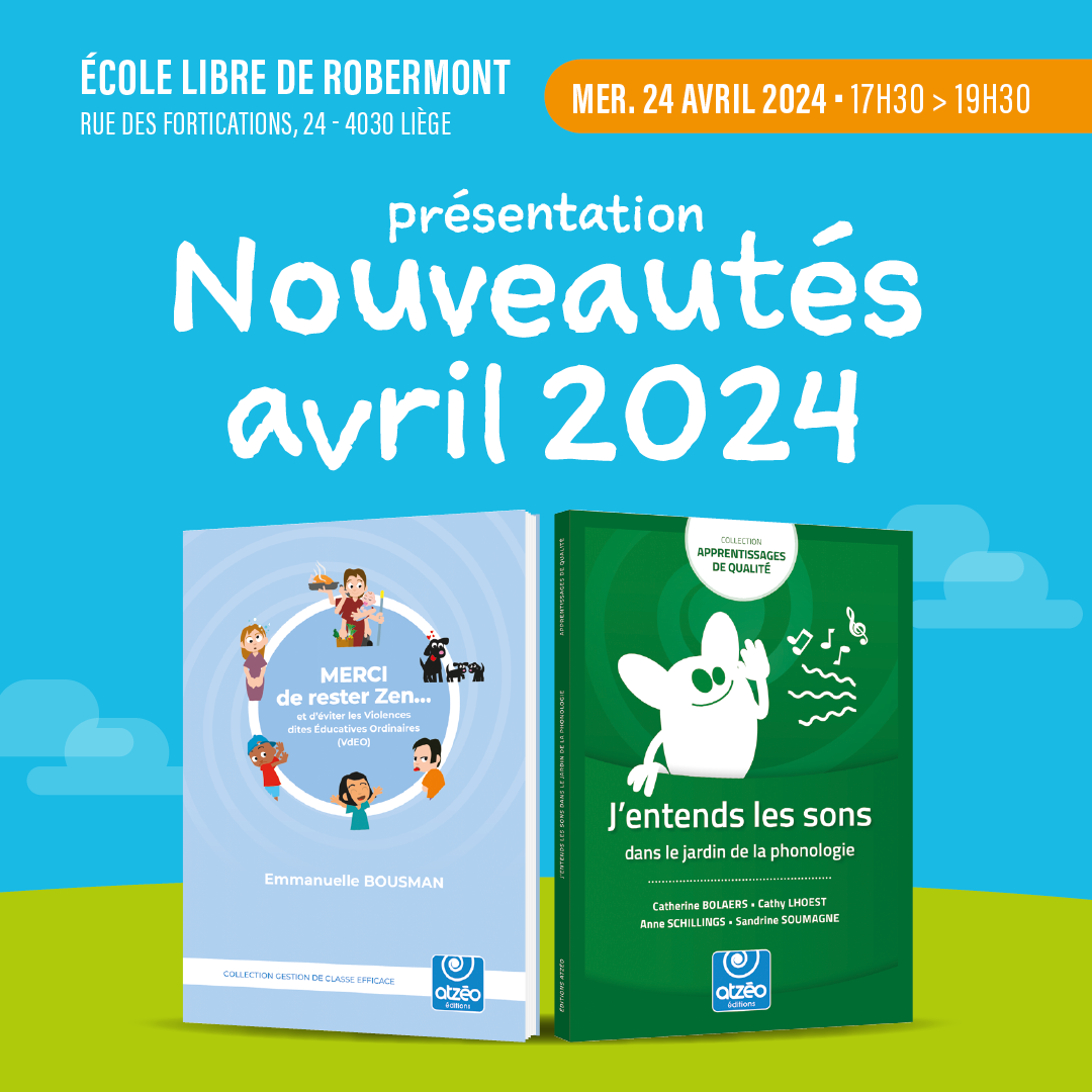 Présentation nouveautés avril 2024