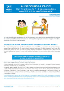 Article Lire-Ecrire