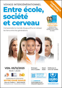 Affiche conférence voyage intergénérationnel