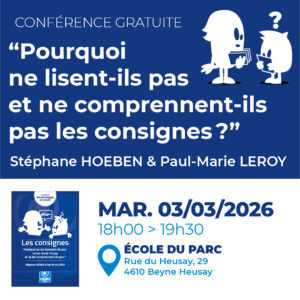 Conférence sur les consignes - Beyne-Heusay