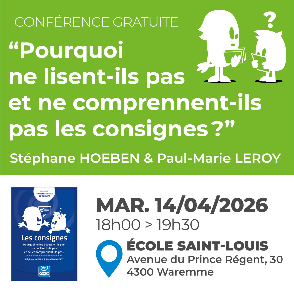 Conférence "Les consignes" - Waremme