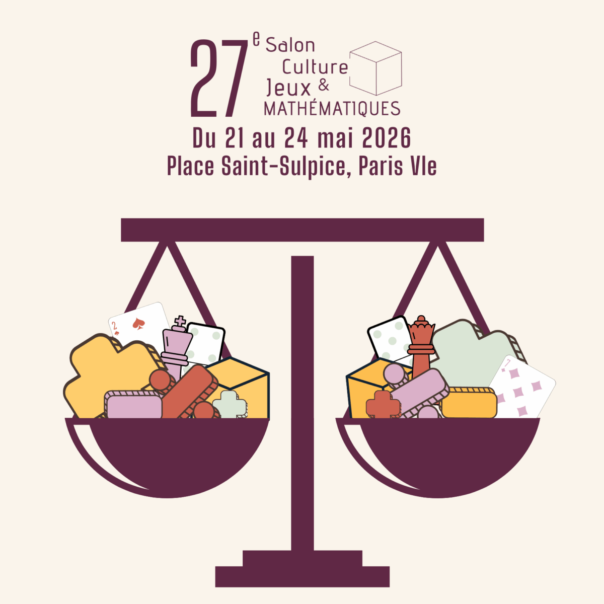27e Salon Culture et Jeux Mathématiques - Paris