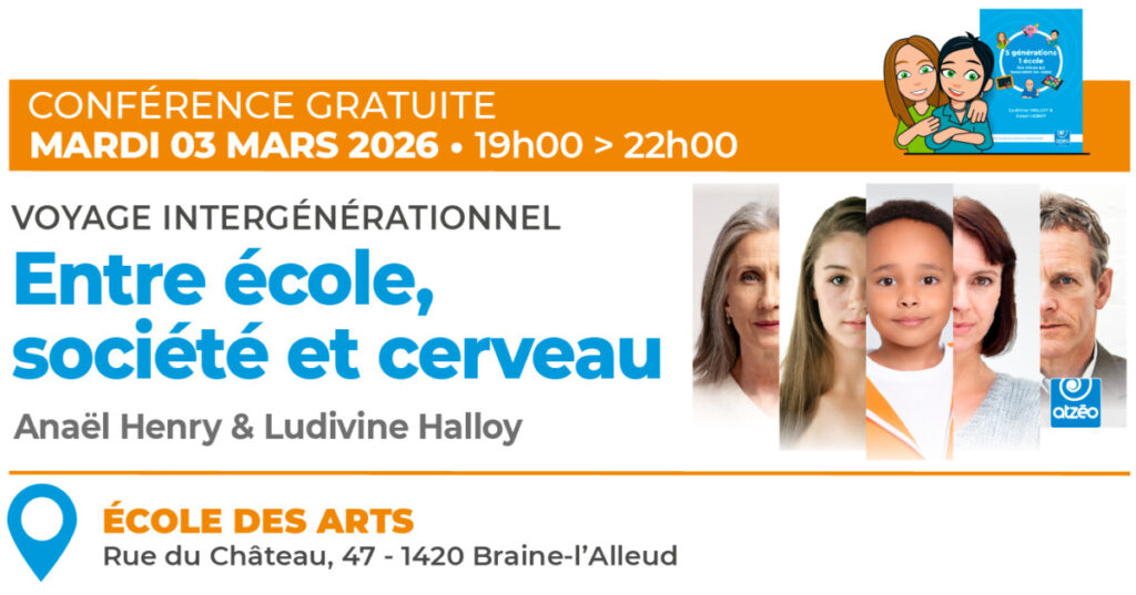 Conférence "Entre école, société et cerveau"
