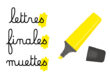 Et si on mettait les lettres finales muettes en FLUO