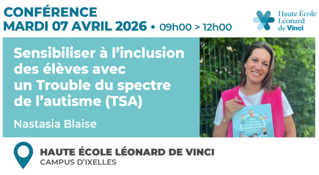 Conférence Sensibiliser à l’inclusion des élèves avec un Trouble du spectre de l’autisme (TSA)