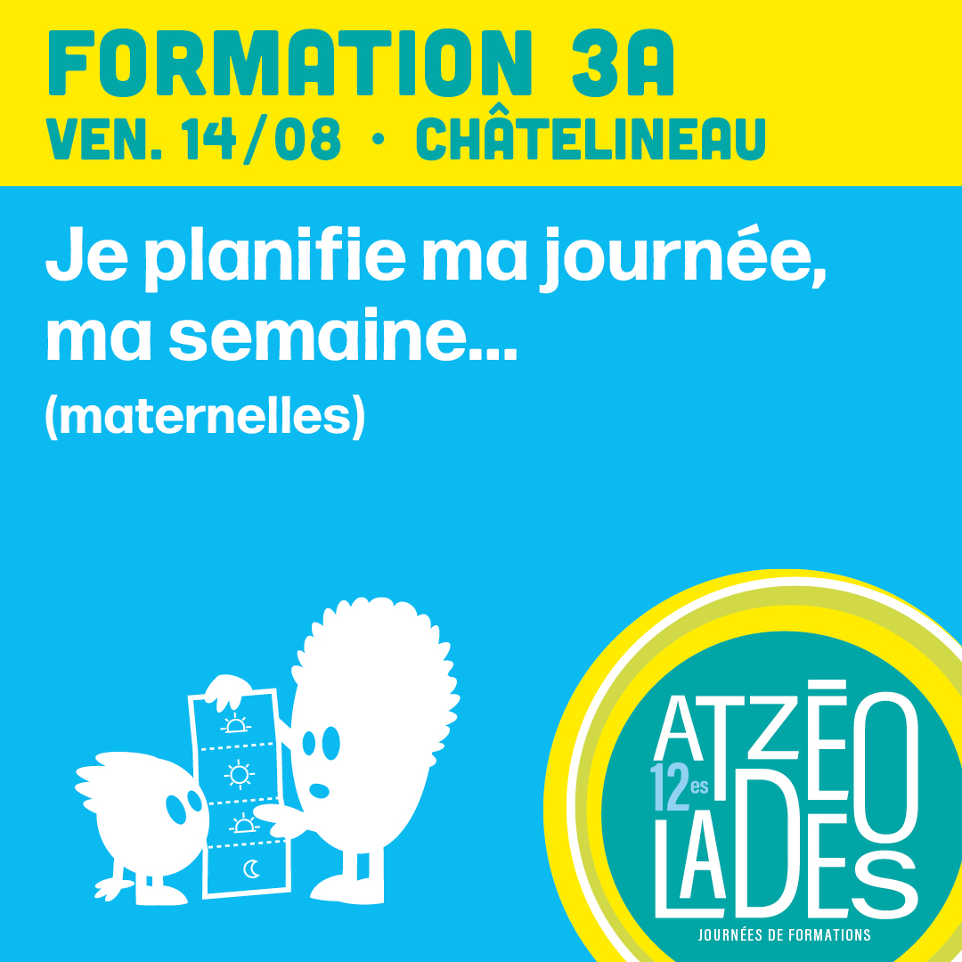 Atzéolades 2026 - Formation 3A