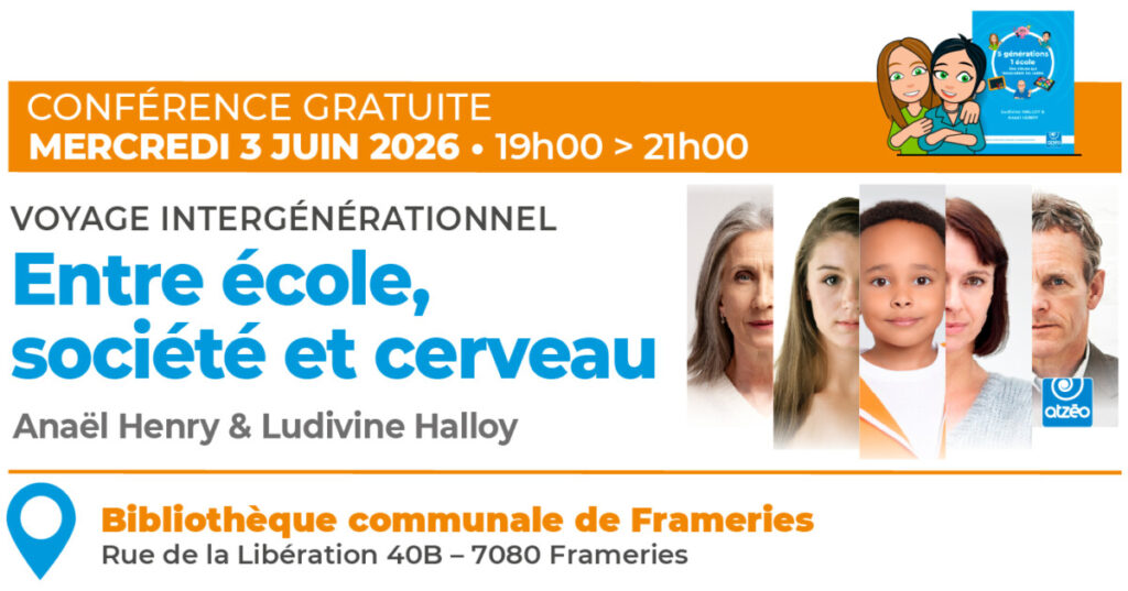 Conférence "Entre école, société et cerveau"