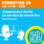 Atzéolades 2026 - Formation 2B
