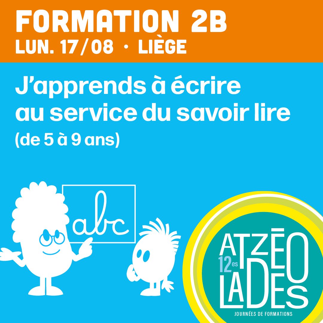 Atzéolades 2026 - Formation 2B